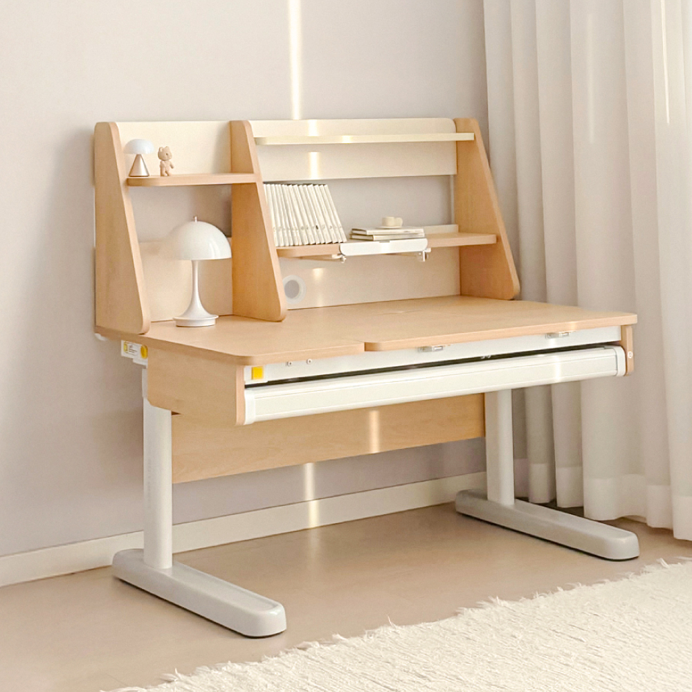 루나랩키즈 어린이 초등학생 바른자세 책상 네스트, 학생 공부 높이 각도 조절 제품 이미지
