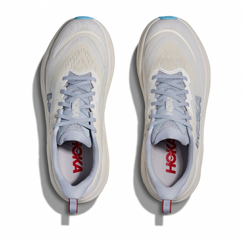 호카 스카이 플로우 런닝화 마라톤화 여성 크림 블루 1155113