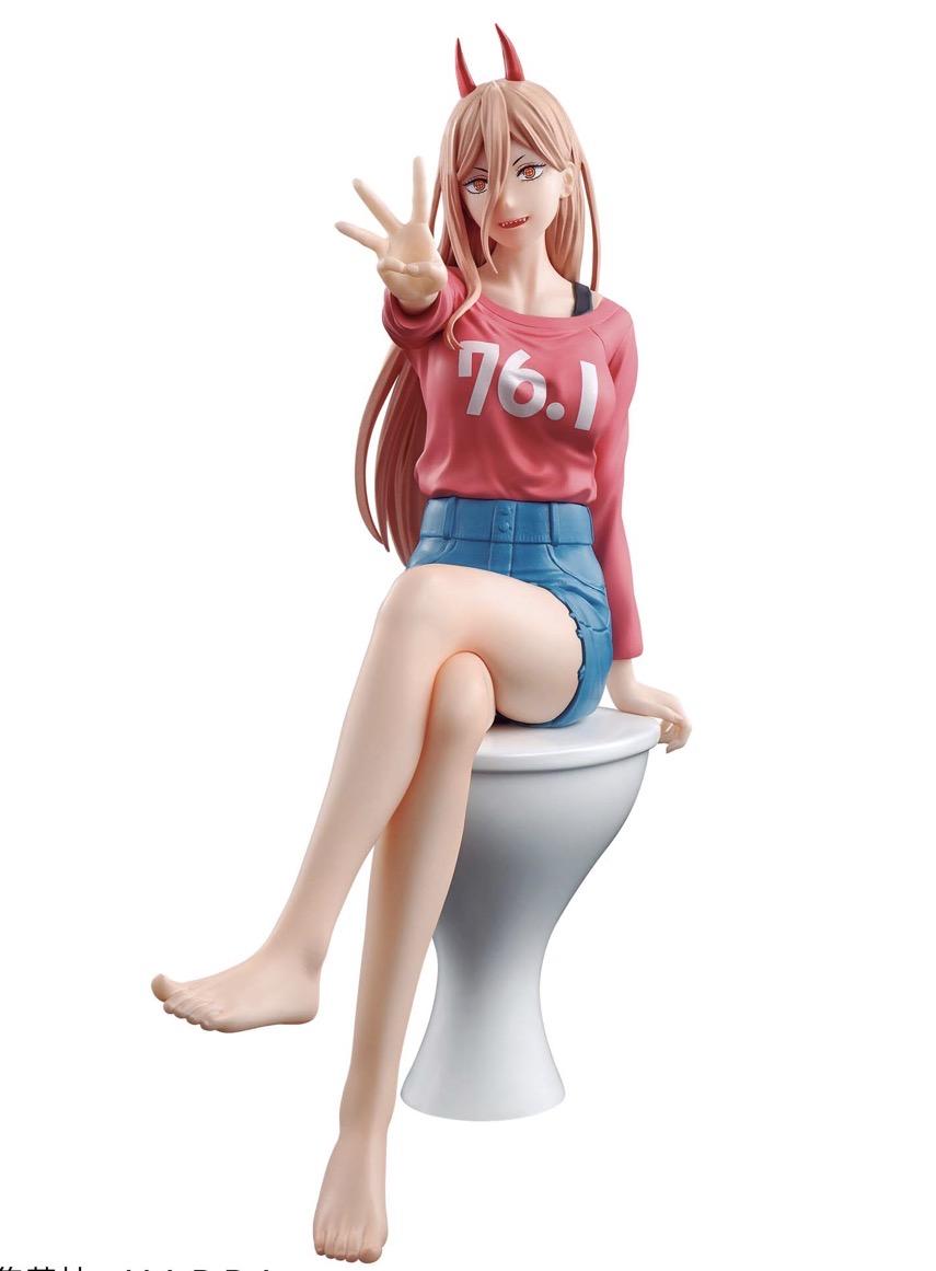 체인소맨 파워 피규어 16cm 캐릭터 장식 소품 일본직수입 정품 단일 상품 - 상품 이미지