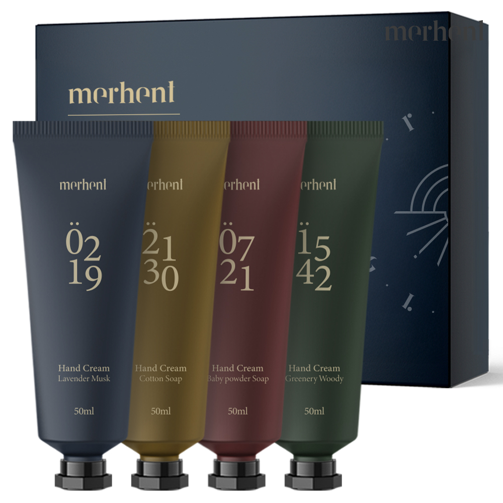 메르헨트 퍼퓸 핸드크림 50ml 4종향 혼합세트 고보습 향좋은 향수 미니 핸드로션 수분 이미지