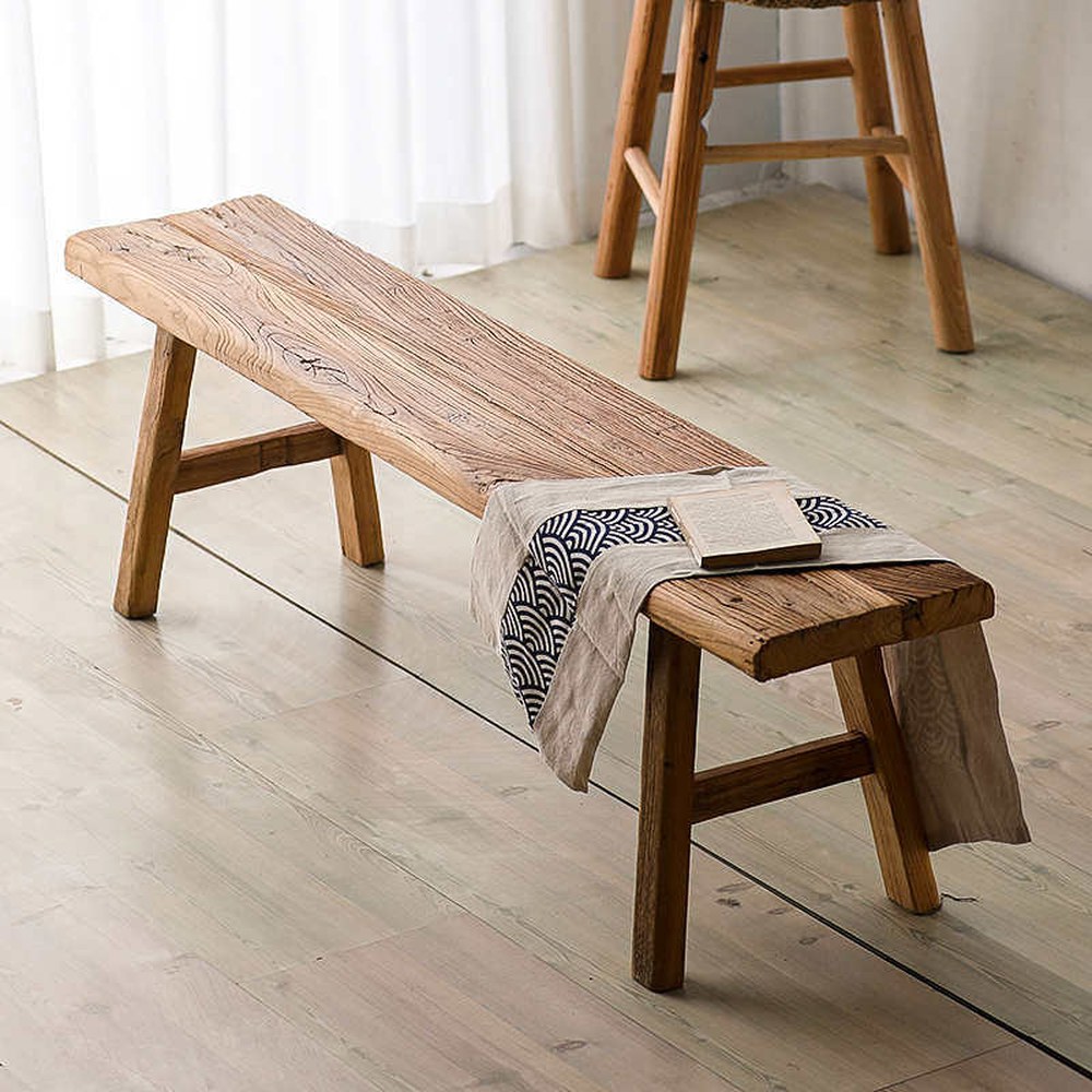 120x30x45cm 거실 화분스툴 신발 고재긴의자 고재스툴 정원소품 교환 우드 야외 사이즈 은 로 연락주시기 바랍니다 - 상품 이미지
