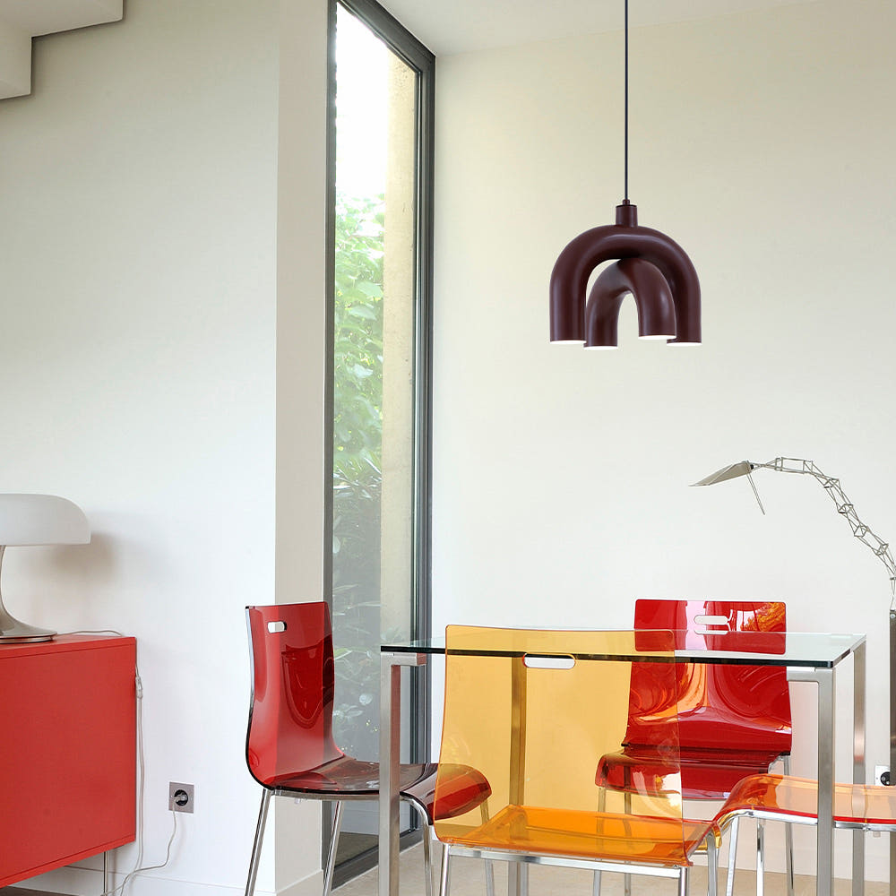 LED 식탁조명 식탁등 보글 4등 30W 그린