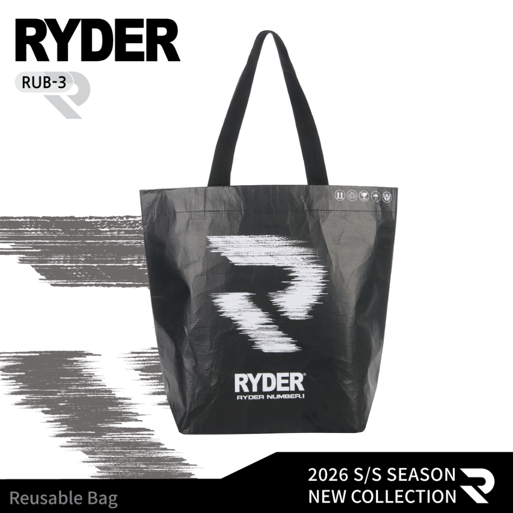 라이더 RYDER RUB-3 배드민턴 리유저블백 스쿼시 테니스 스포츠 가방 라켓 신발 수납 - 상세 이미지 2