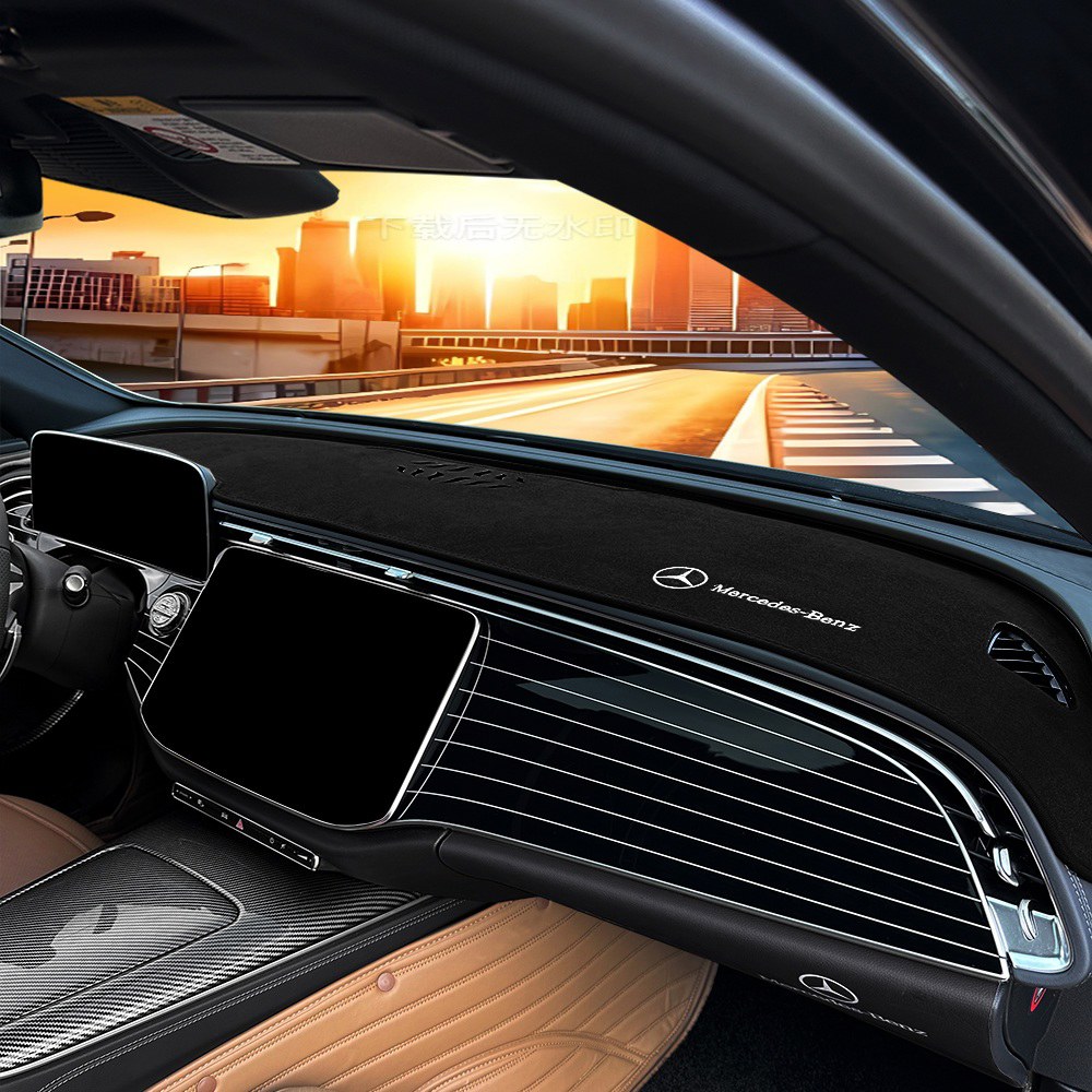 장착 전차종 W214 뉴 24종 블랙 트림 E300 E클래스 대스보드 대시보드 커버 카메라 대쉬보드 오동카 X254 24종 뉴 E클래스 오동카 카메라 장착 - 상품 이미지