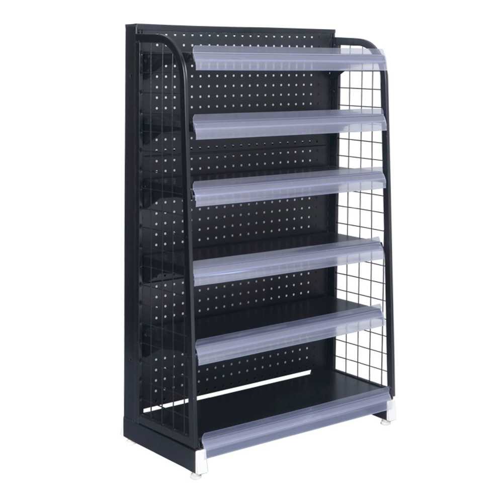 60x30x80 슈퍼 가판대 5겹 편의점진열대 매장 블랙 편의점매대 곤도라 1 화이트 가로 60 세로 30 높이 80 5 - 상품 이미지