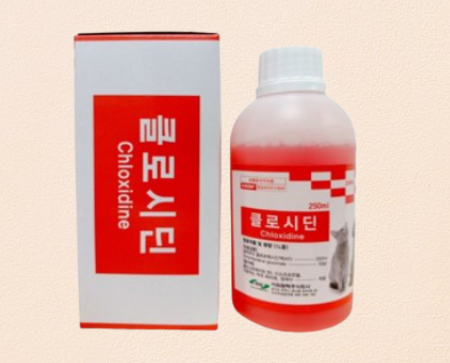 클로르헥시딘 강아지 반려동물 펫 소독약 - 상품 이미지