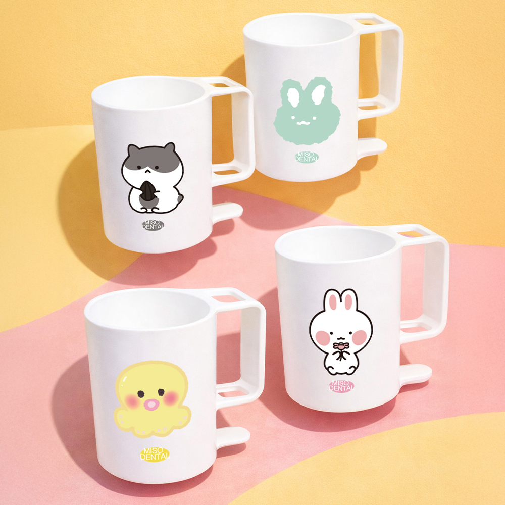 미소덴탈 어린이양치컵 어린이집 유치원 초등학교 준비물 유아