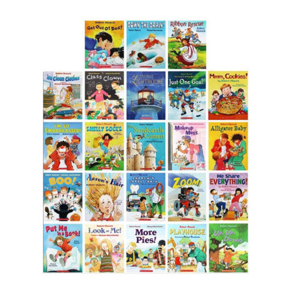 몽슈 282769 세트 ng 22권 Munsch 영 이야기 로버트 Robert 몽슈 할 이야기 - 상품 이미지