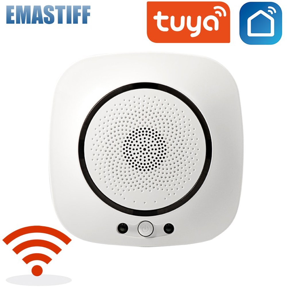 AntiFi 일산화탄소 소리 경보기 WiFi 와이파이가스탐지기 카메라 스마트 CO2 감지기 와이파이가스탐지기 - 상품 이미지