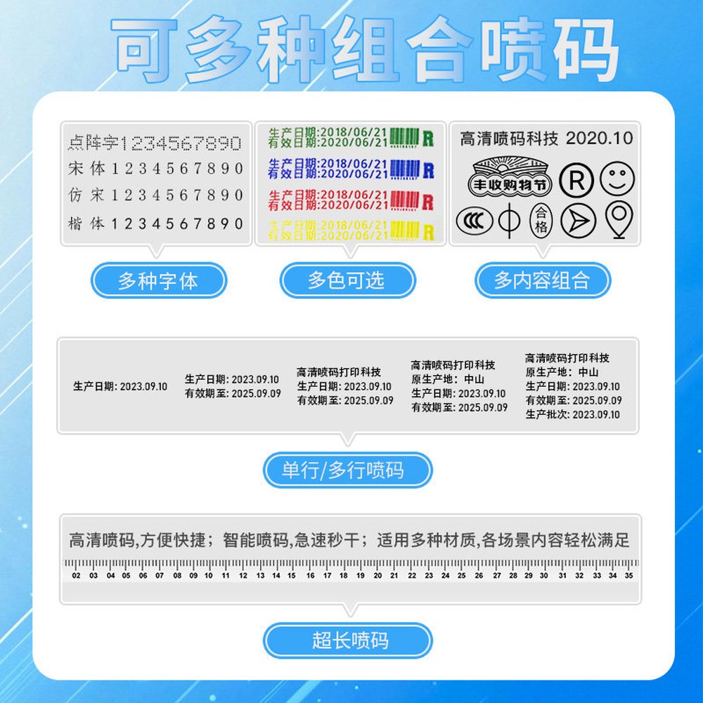 유통기한 날 본품 핸드 마킹기 소비기한 PT3000 인젝터 머신 토너 및 액세서리 미 - 상세 이미지 2