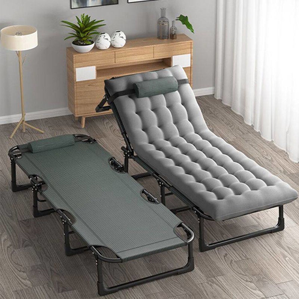 간이침대 베드 와이드 폴딩간이침대 90x70x50cm 침대 각도조절 삼각대 접이식 라이트 56 1인용간이침대 보강 보조 캠핑침대 56 와이드 보강 삼각대 90x70x50cm - 상세 이미지 3
