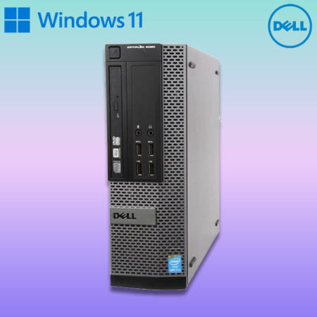 DELL [중고]DELL 슬림 데스크탑 PC OPTIPLEX 9020 윈도우11 포함 사무용 중고 컴퓨터