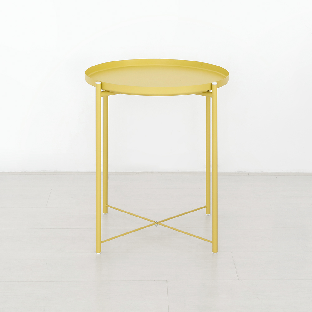 JENBAN 사이드테이블 KS1042TB 머스타드옐로우 1776.3313