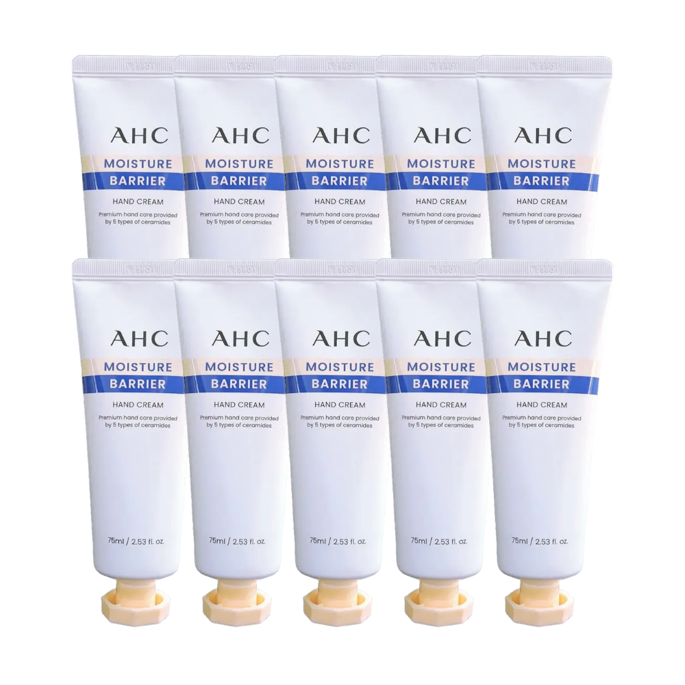 AHC 모이스처 배리어 핸드크림 75ml, 10개 - 상품 이미지