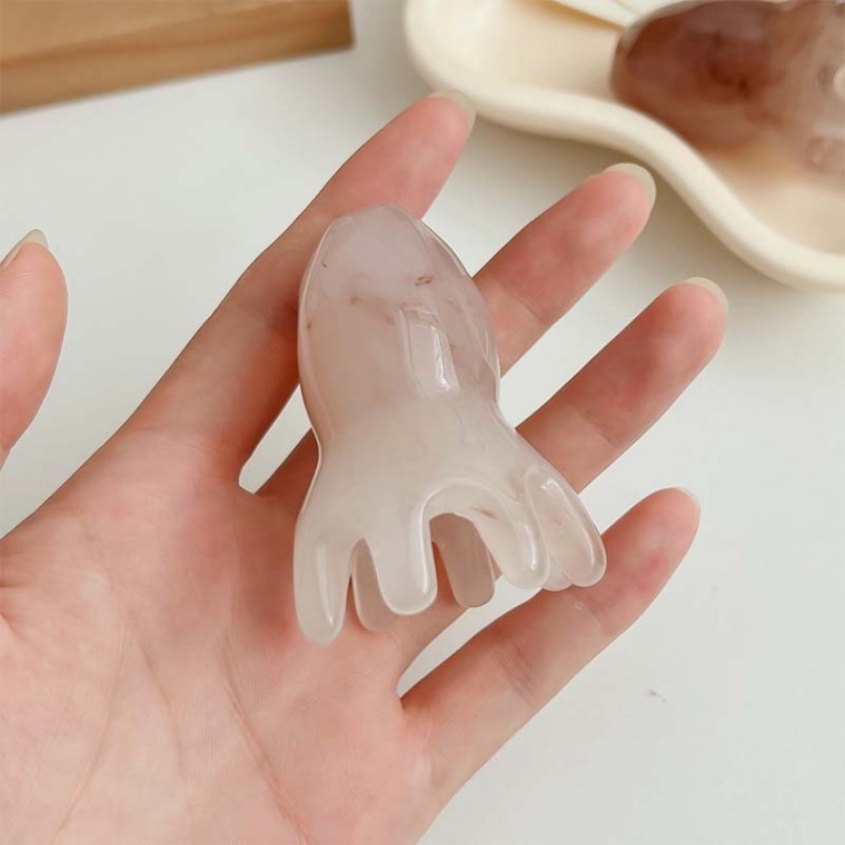 두피 괄사 머리 지압 마사지 승모근 문어 꾹꾹이 - 상품 이미지