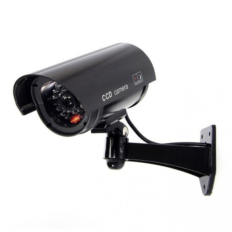 방범용 회전형 매장 모형 가짜 방범 카메라 CCTV - 상품 이미지