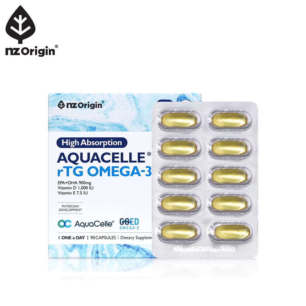 엔젯오리진 하이앱솔션 아쿠아셀 알티지 오메가3 EPA+DHA 비타민D,E 90캡슐, 1개 - 상품 이미지