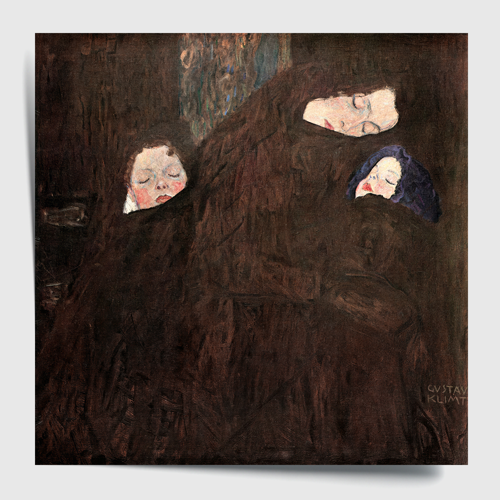구스타프 클림트 인테리어 그림 액자 포스터 명화 Family 1910 - 상세 이미지 2