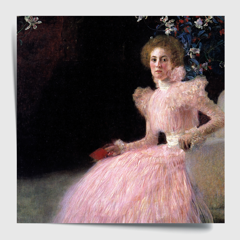 구스타프 클림트 인테리어 그림 액자 포스터 명화 Portrait 1898 - 상세 이미지 2