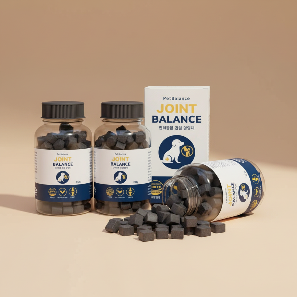 강아지 관절 영양제 슬개골 관리 펫밸런스 조인트밸런스 80g, 2개