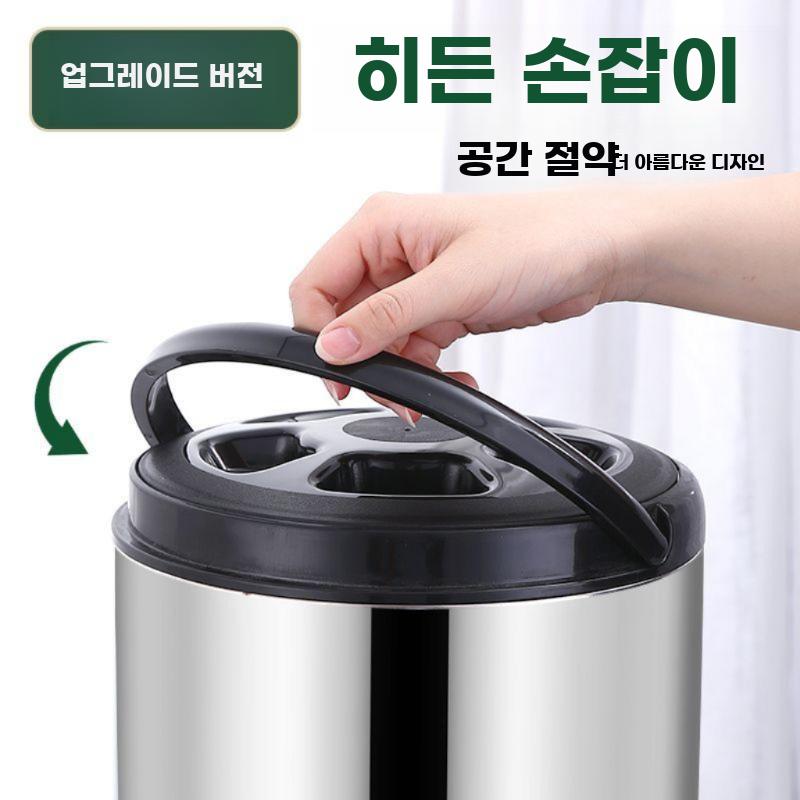 보온 음료수통 휴대용 워터저그 보냉 물통 디스펜서 물병 6L 블랙 - 상세 이미지 4