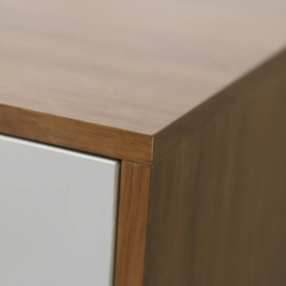벨 75인치 85인치 티비장 높은 티브다이 장식장 1500x400x730mm, 화이트 - 상세 이미지 5
