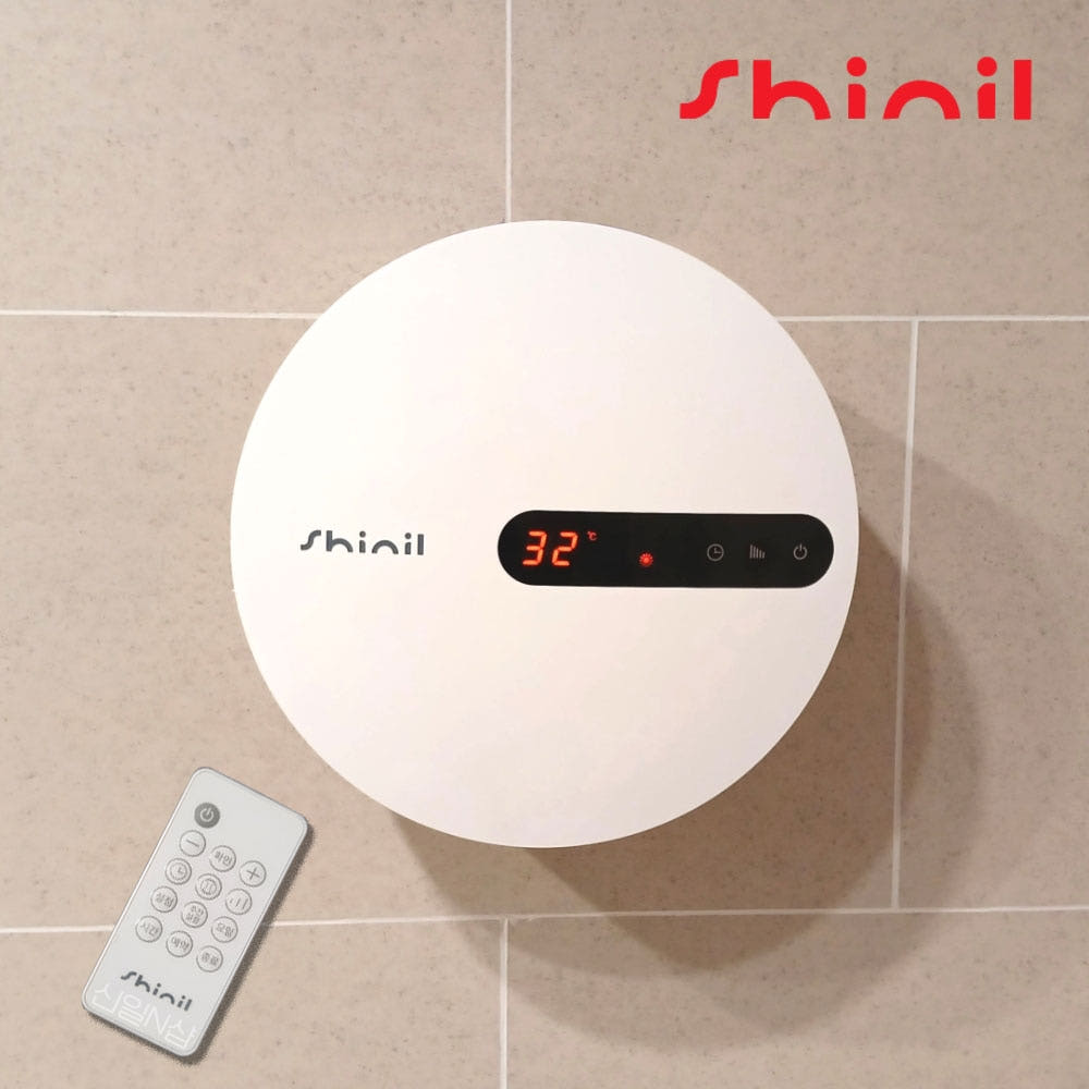 26년형 무타공 신일 욕실난방기 가정용 화장실 난로 전기 히터 벽걸이 온열기