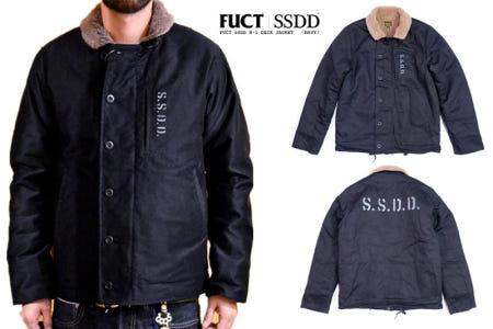 [해외]FUCT N-1 덱자켓 빈티지 워크 남성 가을겨울 코튼 아메카지