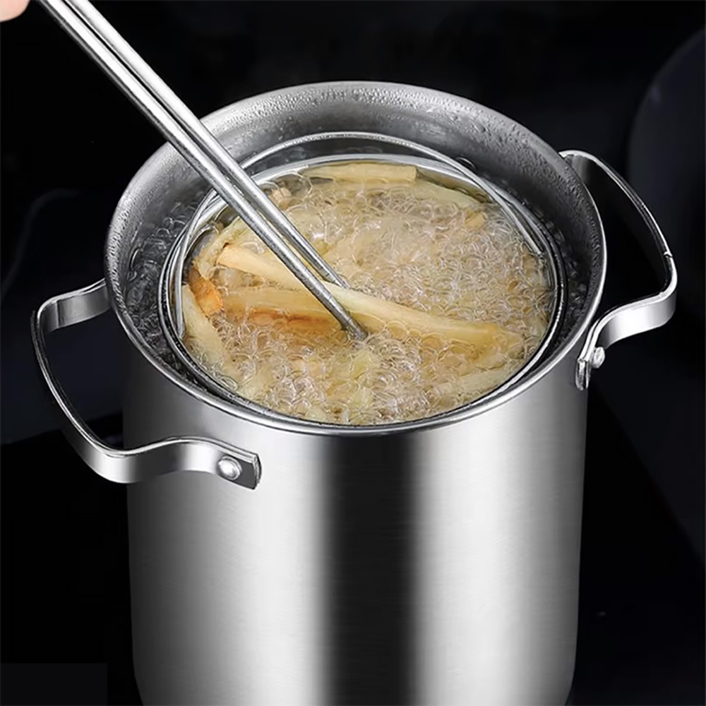 파스타냄비 스테인레스 멀티팟 4.3L 스파게티 어묵탕 국수냄비 - 상세 이미지 4