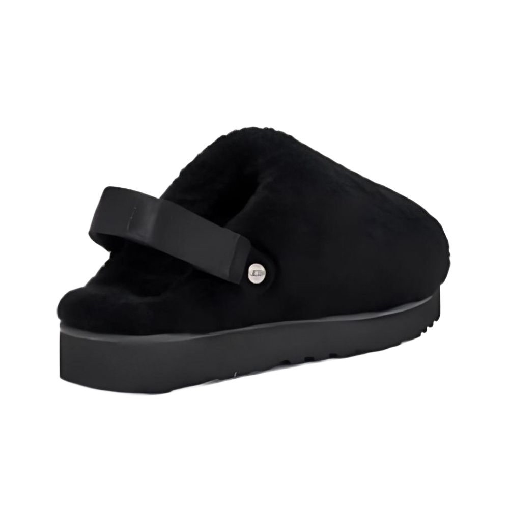 어그 UGG 미국 컬리 퍼 스트랩 샌들 라나 뽀글이 방한 슬리퍼 클로그 블랙 1167311-BLK - 상세 이미지 3