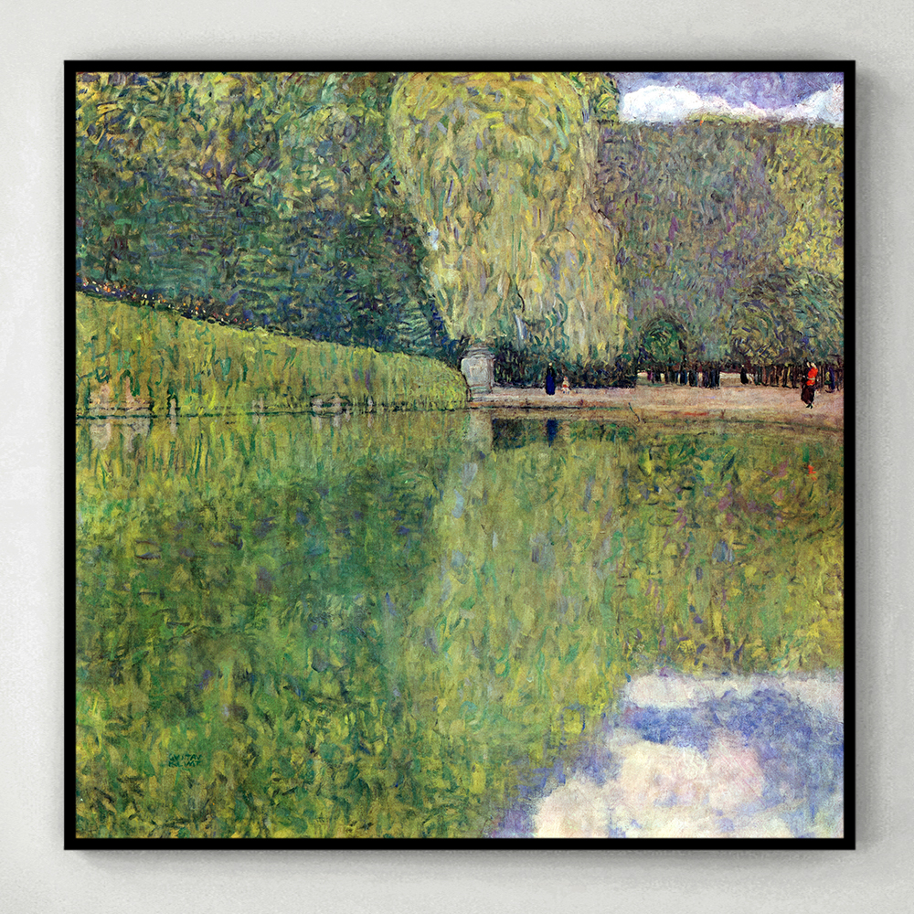 구스타프 클림트 인테리어 그림 액자 포스터 명화 Park of Schonbrunn 1916 - 상세 이미지 3