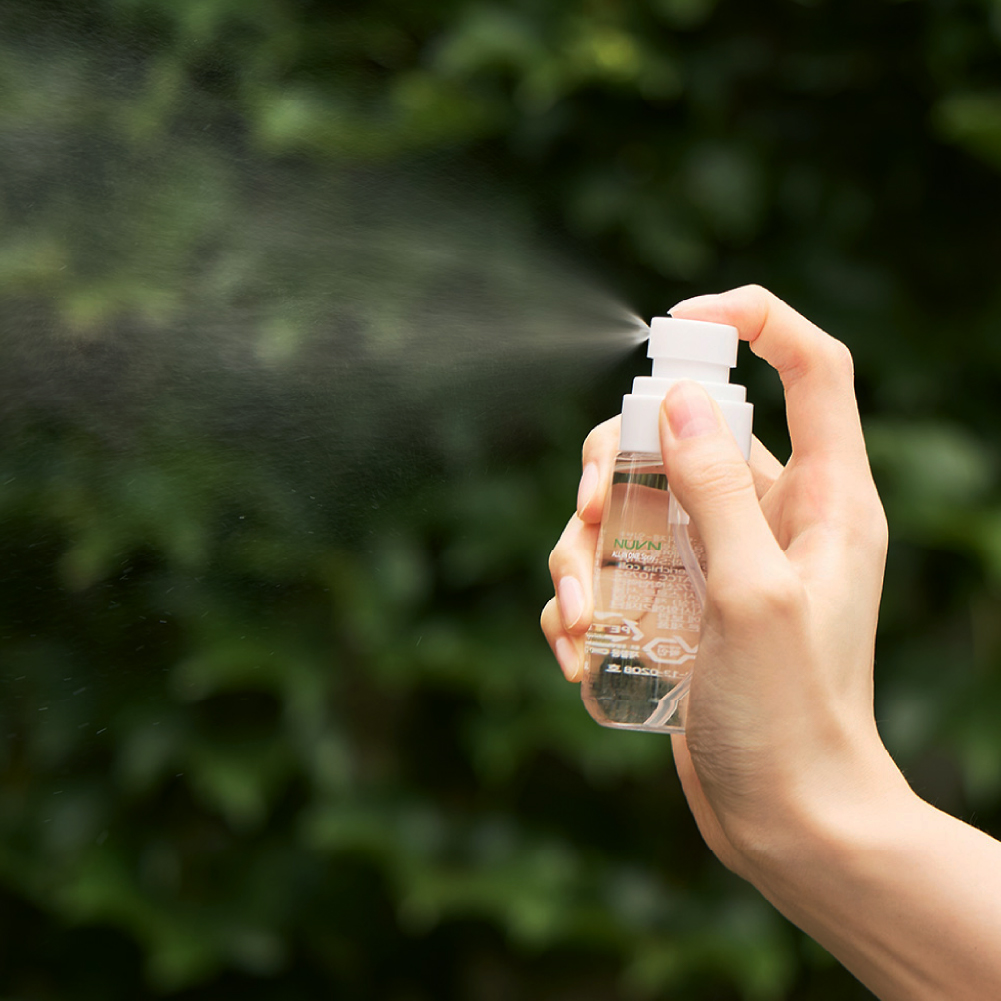 누븐 섬유 탈취제 룸스프레이 탈취 정전기방지 스프레이 휴대용 풀숲향, 70ml, 1개 이미지 2