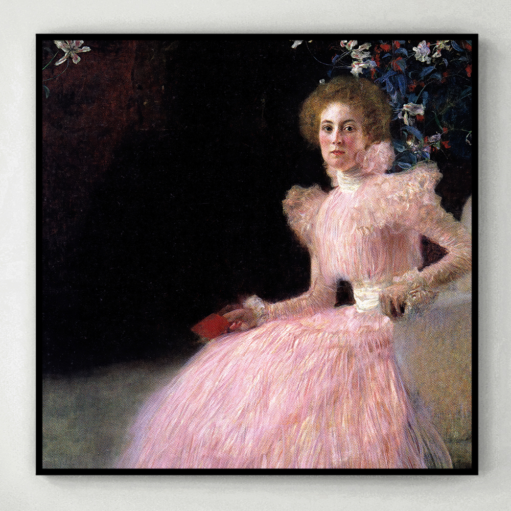 구스타프 클림트 인테리어 그림 액자 포스터 명화 Portrait 1898 - 상세 이미지 3