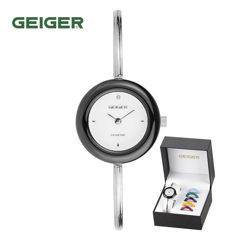 가이거 여성 비비드 체인져블 워치 GE1258/GE1220 추가베젤 5종 증정