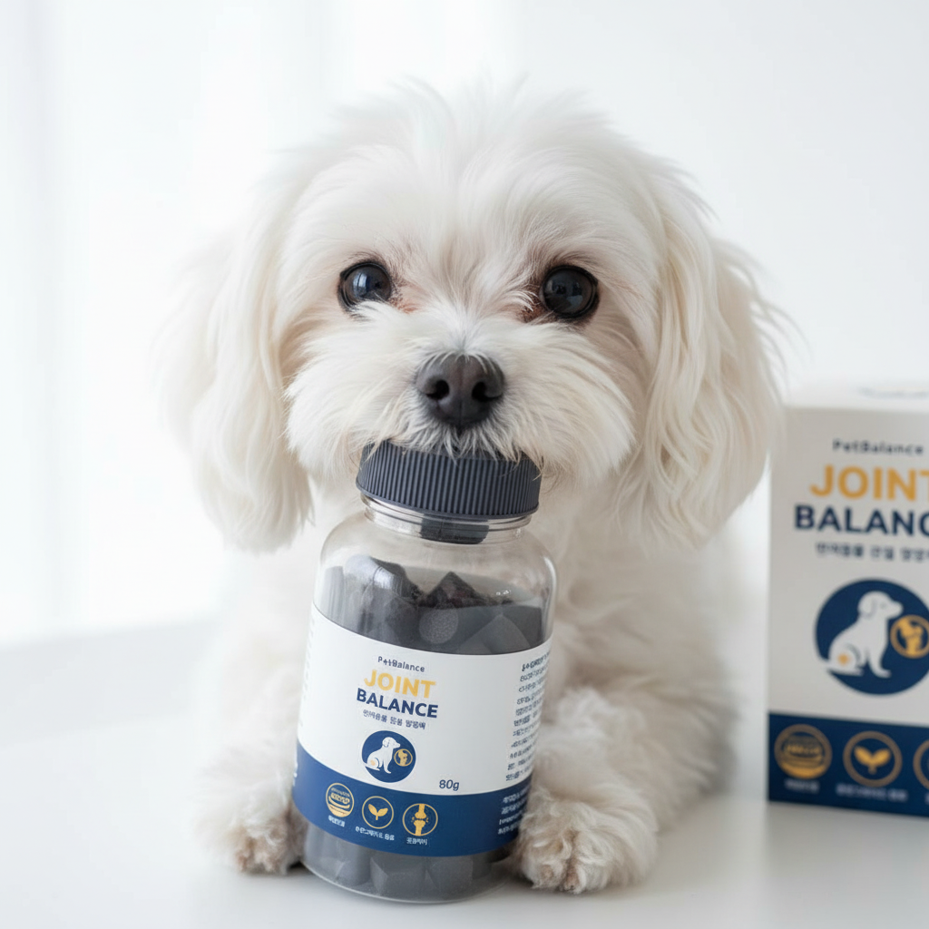 강아지 관절 영양제 슬개골 관리 펫밸런스 조인트밸런스 80g, 2개