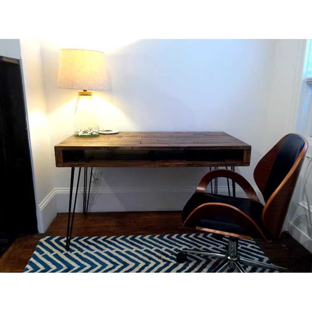 디자인 책상 철제 과외 책상겸테이블 멀티 모던 선반 80x50x75cm - 상세 이미지 3