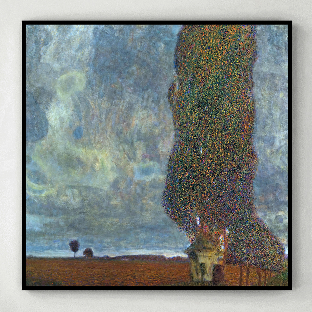 구스타프 클림트 인테리어 그림 액자 포스터 명화 The Big Poplar II 1903 - 상세 이미지 3