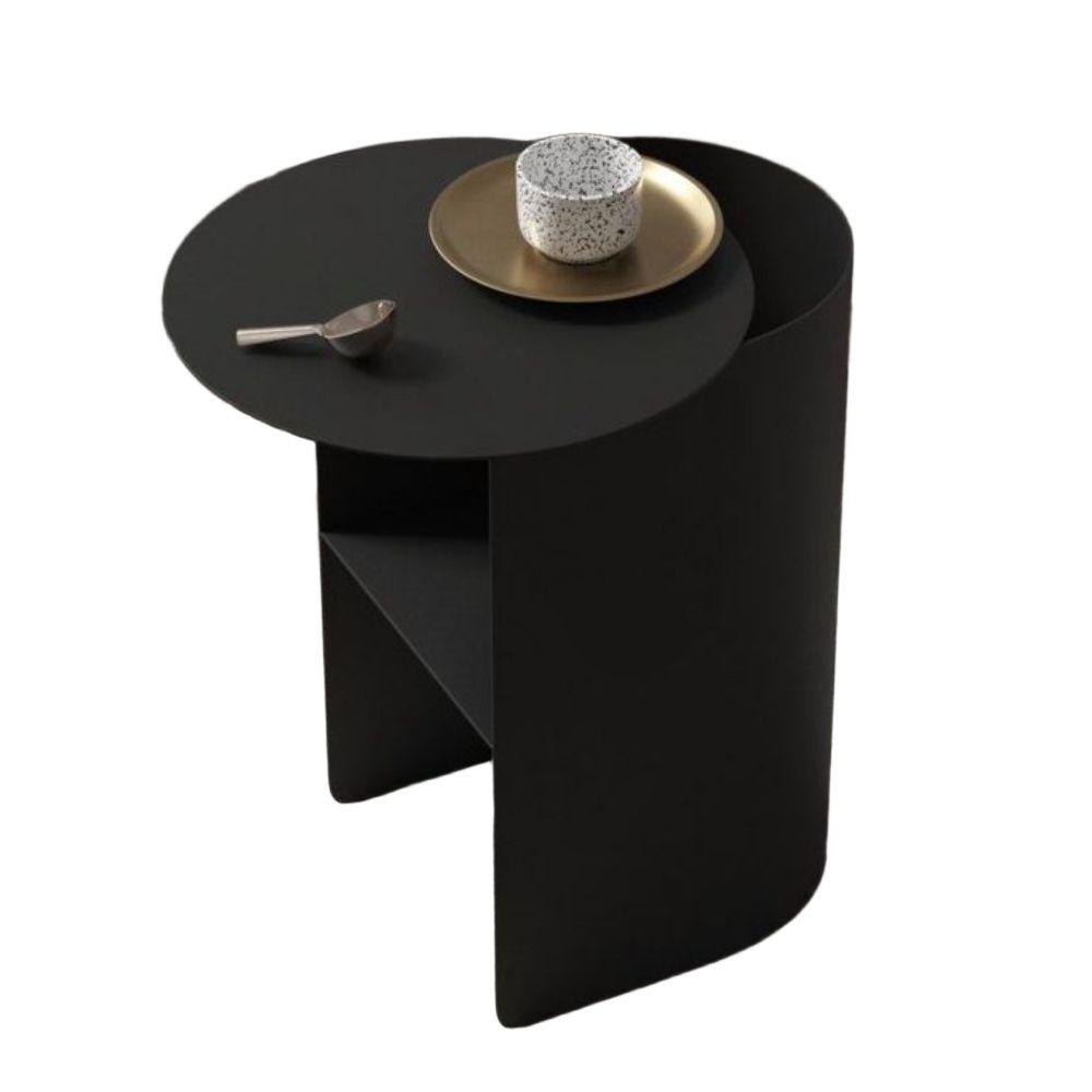 스텐 원형 사각 침실 옆 쇼파 테이블 사이드 모던 실버 매장 거실 인테리어 라운드 - 상품 이미지