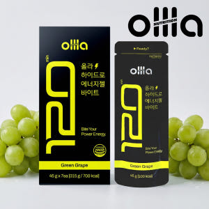 올라 120 하이드로 바이트 마라톤 에너지젤 러닝 자전거 파워젤 7포 맛있게 먹은 솔직 후기 - 상품 이미지 1