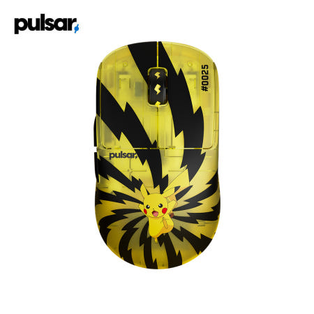펄사 [포켓몬 피카츄 에디션] X2 CrazyLight 게이밍 마우스(1월 중 발송)