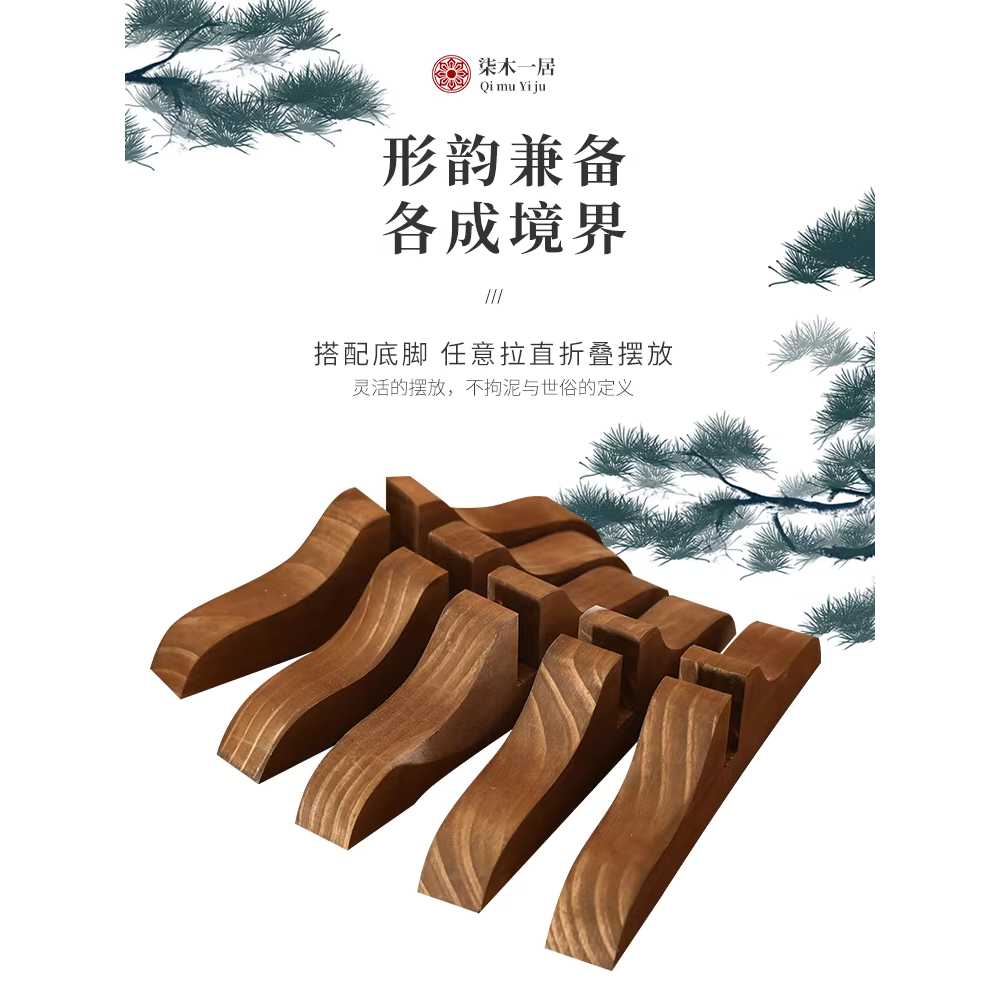 우드 파티션 아일랜드 가벽 경량 룸 만들기 대나무 50x170cm3짝/접이식/받침대미포함 - 상세 이미지 4