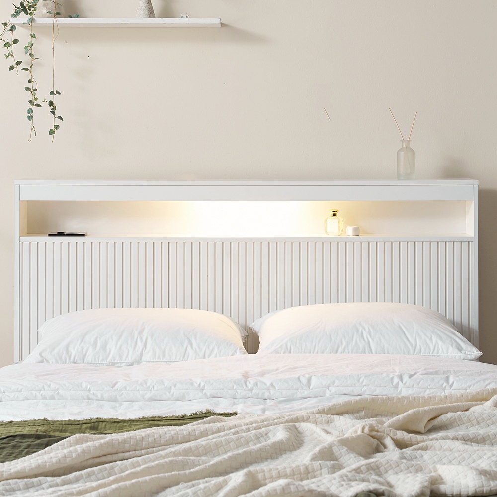 포레디 슈퍼싱글프레임 높은 서랍형 템바보드 트윈베드 호텔식 침대