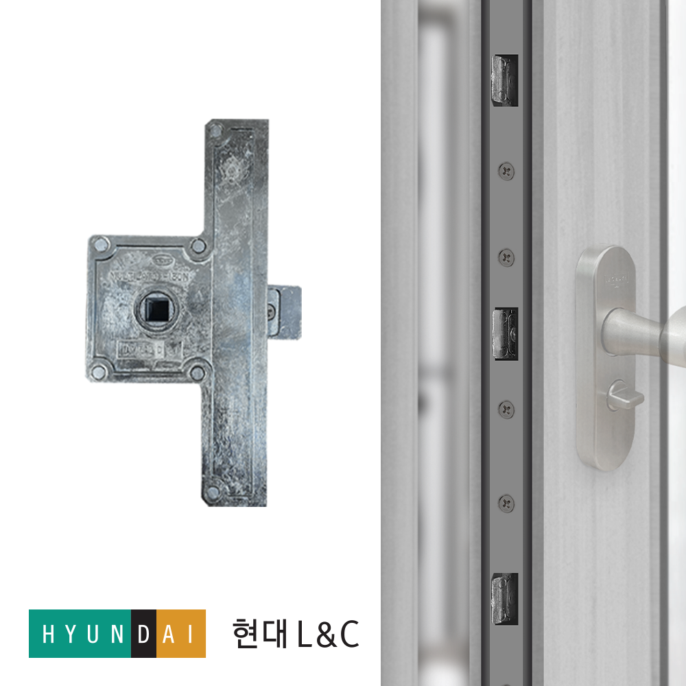 현대L&C 터닝도어 전용 멀티래치 130N 터닝도어 내부잠금장치 래치