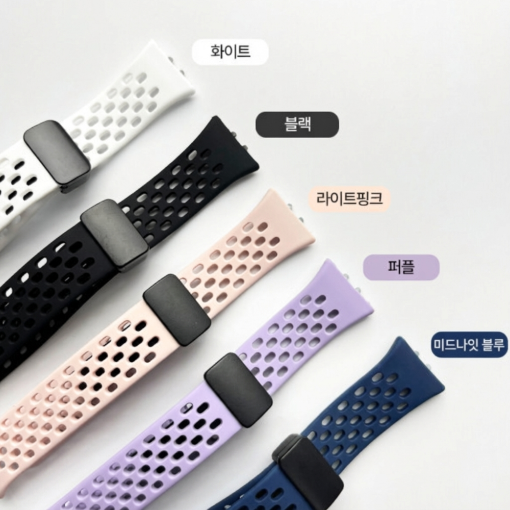 갤럭시핏3 호환 홀 스포츠 스트랩 이미지 6