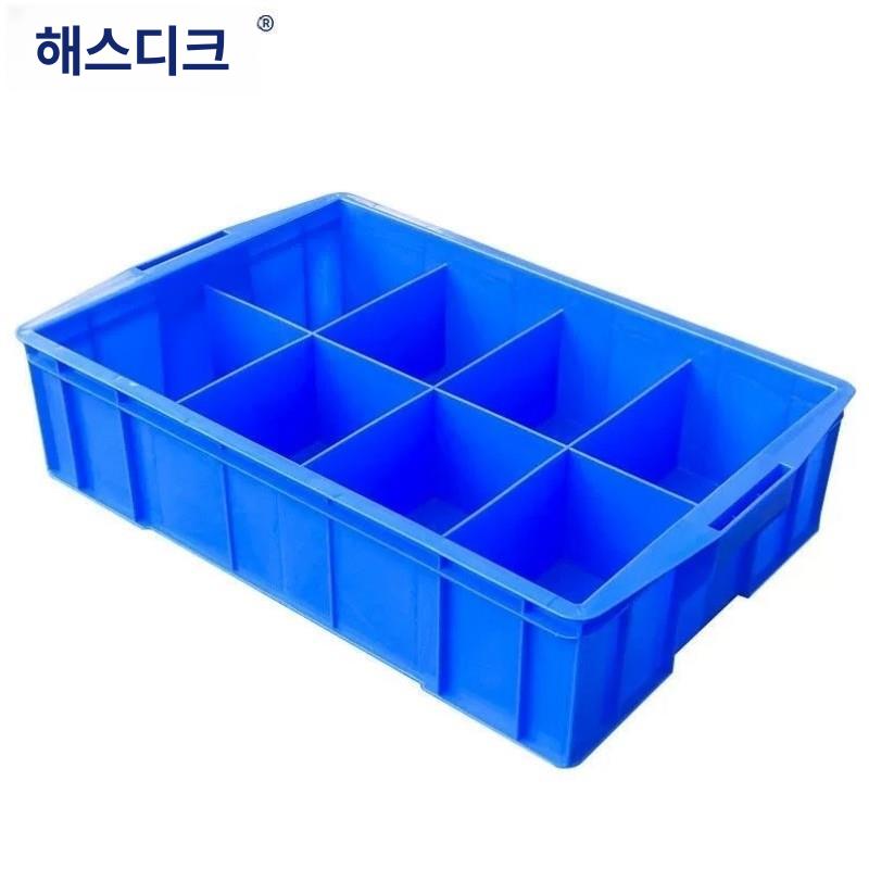 상자 칸막이 자재 사각 부품통 실험실물품 부속함 보관함 구획 긴 6칸 360x250x140 - 상세 이미지 2