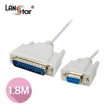 랜스타 LS-SER-9F25M-1.8M 시리얼 케이블 9핀 TO 25핀 1.8M