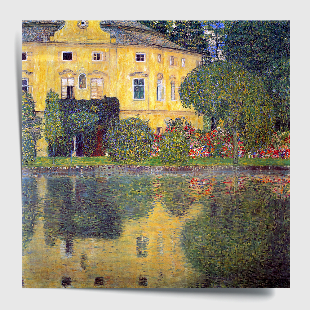 구스타프 클림트 인테리어 그림 액자 포스터 명화 Schloss Kammer 1910 - 상세 이미지 2