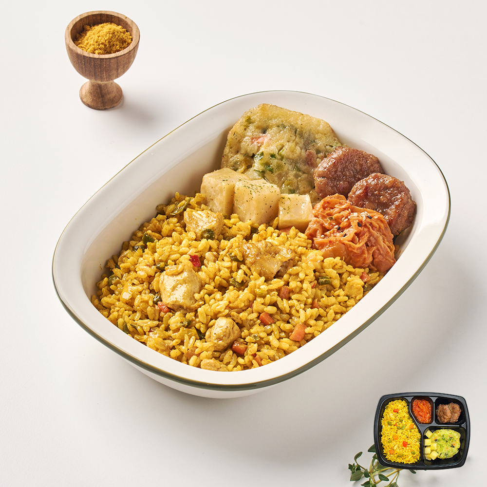 굿스푼 맛있는 한식 도시락 6종 6팩 직장인 혼밥 가성비 식단 한끼 냉동 배달 이미지 4