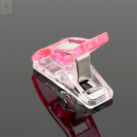 이프로컬렉션 클립 100개입 연핑크 화이트 회사동료선물 예쁜사무용품 서류정리