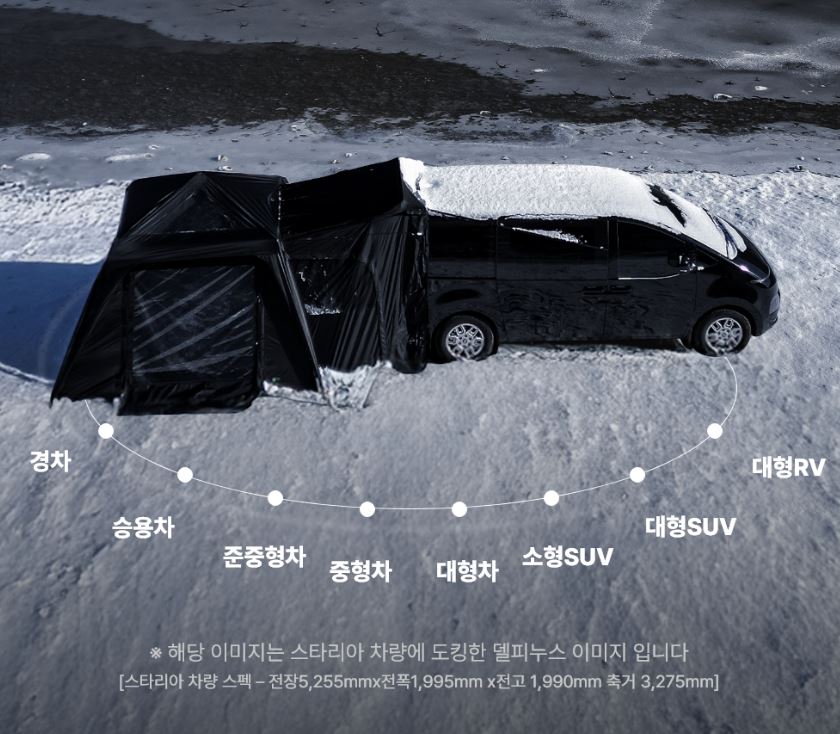 폴라리스 델피누스 텐트 오토 쉘터 라이트 그늘막 돔 - 상세 이미지 3